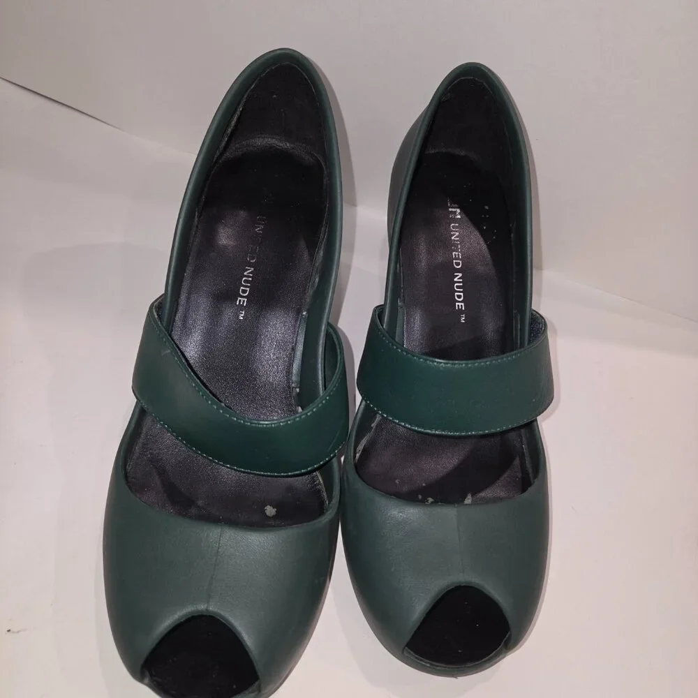 United Nude Un-Mono Jane Heels Size 40EU US 9 - Picture 6 of 8